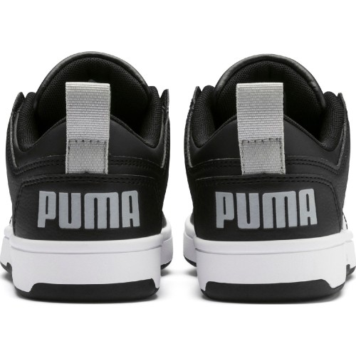 Buty chłopięce Puma Rebound Layup Lo SL Jr Black 370490 02