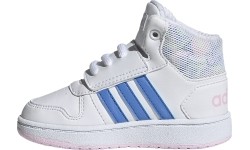 Buty dziecięce Adidas Hoops Mid 2.0 I białe