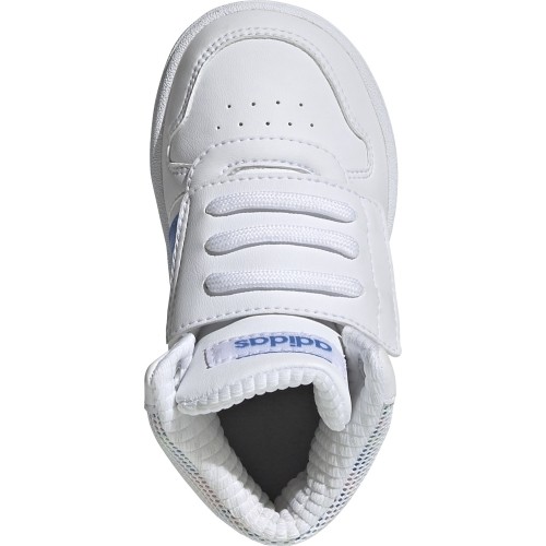 Buty dziecięce Adidas Hoops Mid 2.0 I białe