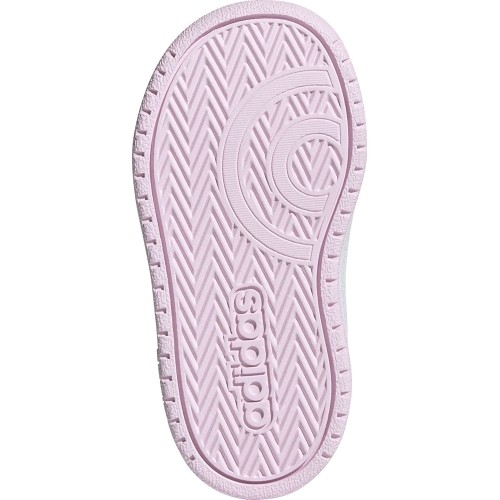 Buty dziecięce Adidas Hoops Mid 2.0 I białe