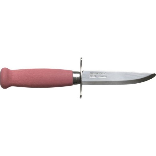 Nóż Morakniv Scout 39 Safe ze stali nierdzewnej, różowy