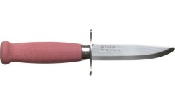 Nóż Morakniv Scout 39 Safe ze stali nierdzewnej, różowy