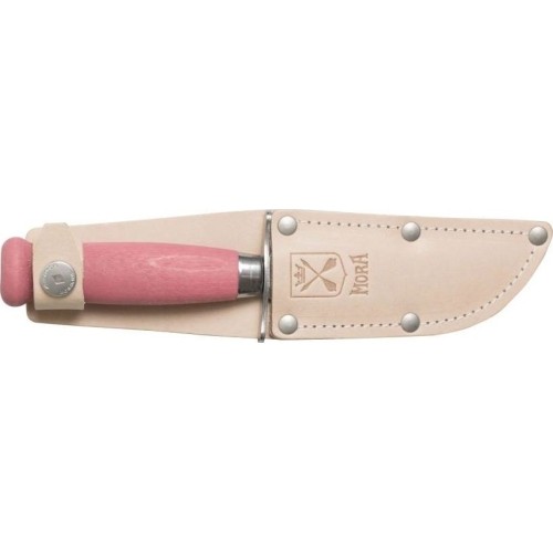 Nóż Morakniv Scout 39 Safe ze stali nierdzewnej, różowy