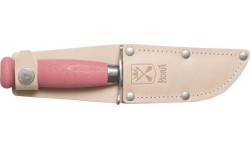 Nóż Morakniv Scout 39 Safe ze stali nierdzewnej, różowy