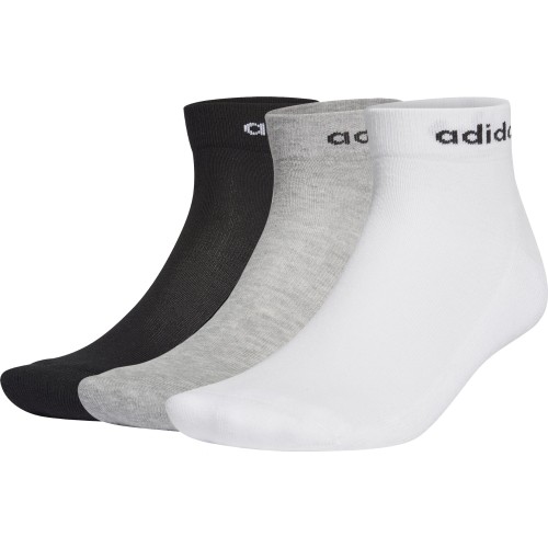 Skarpety Adidas HC Ankle 3PP Black Grey White GE6132