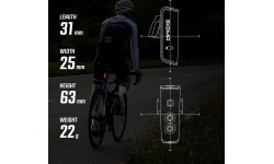 Tylna lampa Sigma Buster 80 USB