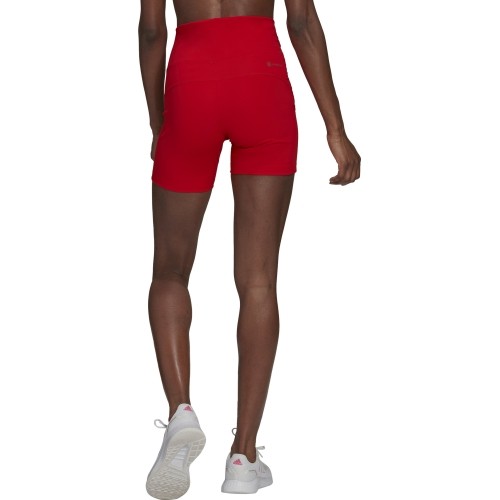 Adidas FeelBrilliant Designed to Move Short Tights W, czerwony.