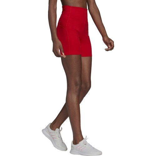 Adidas FeelBrilliant Designed to Move Short Tights W, czerwony.