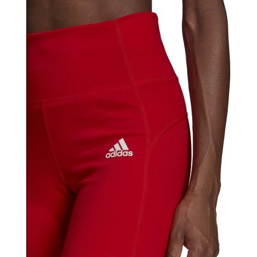 Adidas FeelBrilliant Designed to Move Short Tights W, czerwony.