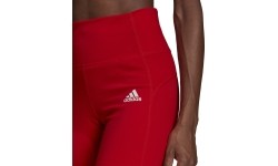 Adidas FeelBrilliant Designed to Move Short Tights W, czerwony.