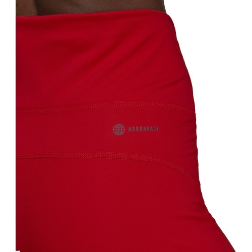 Adidas FeelBrilliant Designed to Move Short Tights W, czerwony.