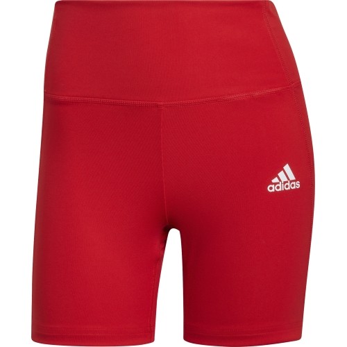 Adidas FeelBrilliant Designed to Move Short Tights W, czerwony.