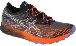 Buty do biegania Asics Fujispeed M, czarno-pomarańczowe