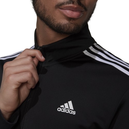 Bluza Adidas Essentials 3-Stripes TT Trick M, czarny