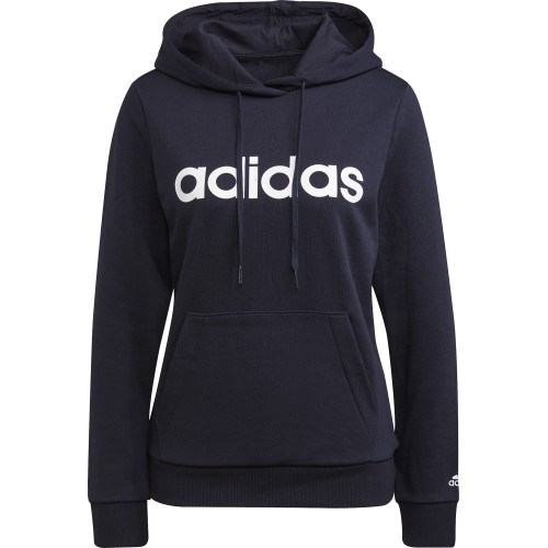Adidas bluza damska z kapturem W Lin Ft Hoodie Blue H07797