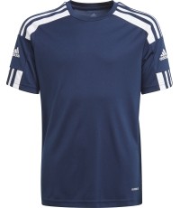 Koszulka piłkarska dziecięca Adidas Squad 21 Jsy Y, biała, GN5745