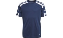 Koszulka piłkarska dziecięca Adidas Squad 21 Jsy Y, biała, GN5745