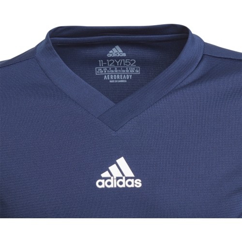 Adidas Team Base Tee Jr, ciemnoniebieski