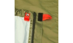 YATE BIVAK BAG 10.000mm, torba biwakowa z podwójnym zamkiem błyskawicznym / prawa strona