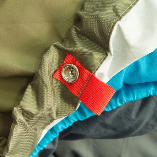 YATE BIVAK BAG 10.000mm, torba biwakowa z podwójnym zamkiem błyskawicznym / prawa strona