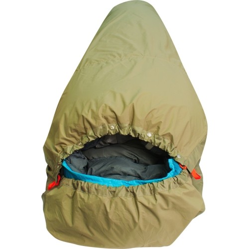 YATE BIVAK BAG 10.000mm, torba biwakowa z podwójnym zamkiem błyskawicznym / prawa strona