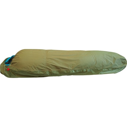 YATE BIVAK BAG 10.000mm, torba biwakowa z podwójnym zamkiem błyskawicznym / prawa strona