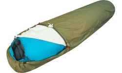 YATE BIVAK BAG 10.000mm, torba biwakowa z podwójnym zamkiem błyskawicznym / prawa strona