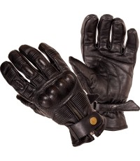 Letnie skórzane rękawice motocyklowe B-STAR Prelog - Black