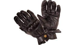 Letnie skórzane rękawice motocyklowe B-STAR Prelog - Black