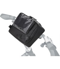 Dviračio krepšys ant vairo KLS Giron 2l (juoda)