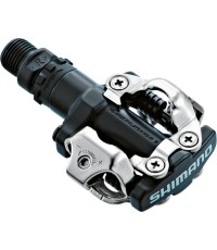 Pedalai Shimano M520S + plokštelės (juodi)