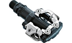 Pedalai Shimano M520S + plokštelės (juodi)