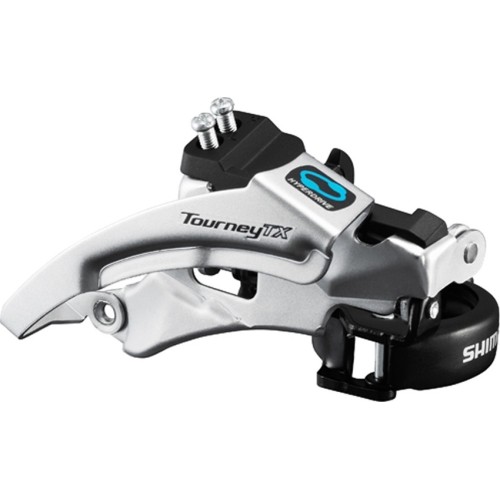 Przerzutka przednia Shimano Tourney TX FD-TX800 // 3x7/8 biegów, 34.9 / 31.8 / 28.6 mm, 48T