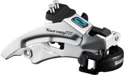 Przerzutka przednia Shimano Tourney TX FD-TX800 // 3x7/8 biegów, 34.9 / 31.8 / 28.6 mm, 48T
