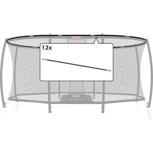 Zestaw rurek stelaża BERG 470 (wersja .01) do siatki Grand Safety Net Deluxe