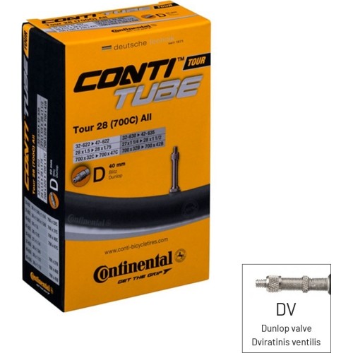 Kamera Continental TOUR 28 All // (32-622 / 47-622), DV40 mm (DUNLOP)