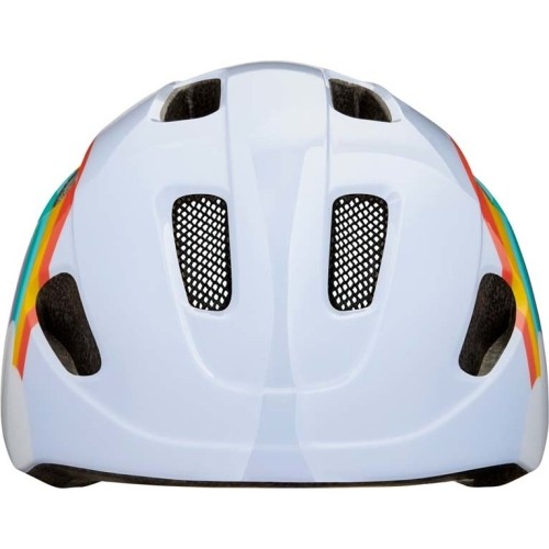 Šalmas LAZER Pnut KC Rainbow, 46-52cm (baltas)
