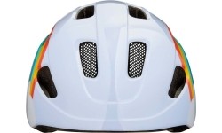 Šalmas LAZER Pnut KC Rainbow, 46-52cm (baltas)