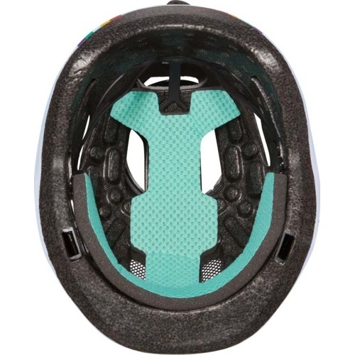 Šalmas LAZER Pnut KC Rainbow, 46-52cm (baltas)