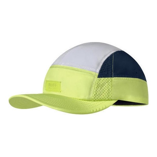 Czapka Buff 5 Panels Go, czarna/biała/żółta - 801