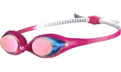 Okulary do pływania Arena Spider Mirror Jr, różowe