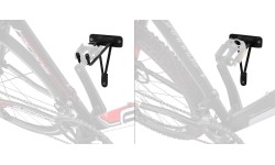 Dviračio laikiklis už pedalo FORCE tvirtinamas ant sienos (geležinis)
