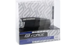 Priekinis žibintas FORCE Shark 500 USB (juodas)