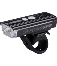 Lampka przednia FORCE Alert 350LM, USB-C, z sygnałem dźwiękowym