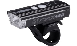 Lampka przednia FORCE Alert 350LM, USB-C, z sygnałem dźwiękowym