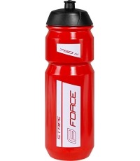 Bidon FORCE Stripe 0,75l (czerwony/biały)