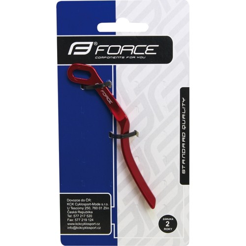 Prowadnica łańcucha FORCE (aluminiowa, czerwona)