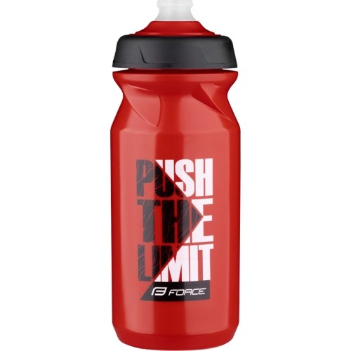 Bidon FORCE Push 0.65l (czerwony/czarny/biały)