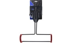 Składany ścienny uchwyt na rower FORCE (stal, czarny, maks. 15 kg)