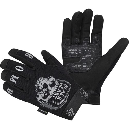 Rękawice motocyklowe W-TEC Black Heart Garage Built - Black
